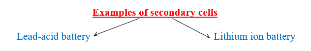 secondary cell