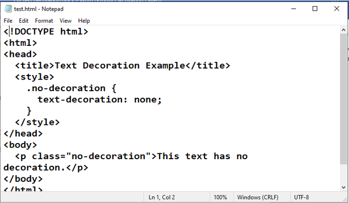 css text decoration 1