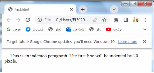css text spacing 5